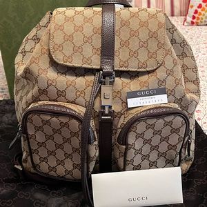 Gucci backpack EUC